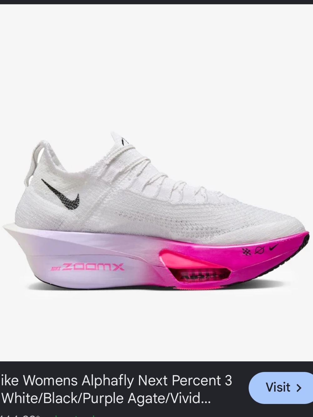 Nike Women’s Alphafly Next Percent 3